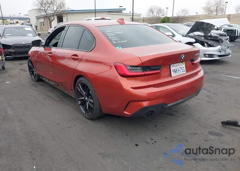 2021 BMW 3 Series 330E z USA, uszkodzony, nr VIN 3MW5P7J09M8B95758